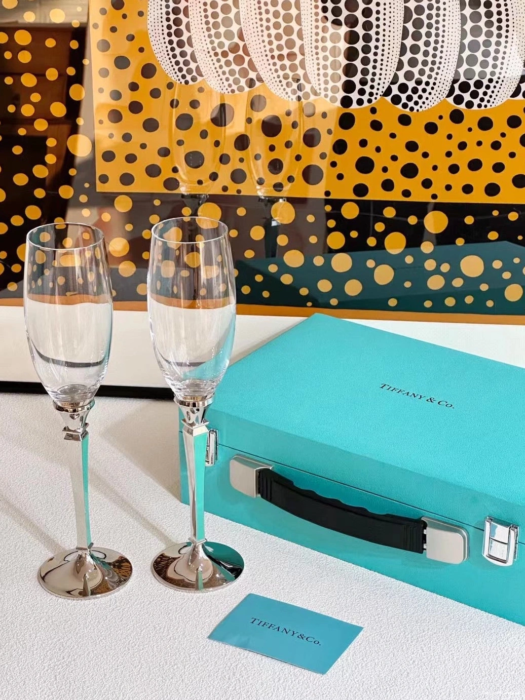 WINE GLASSWARE TIFFANY SET 0728